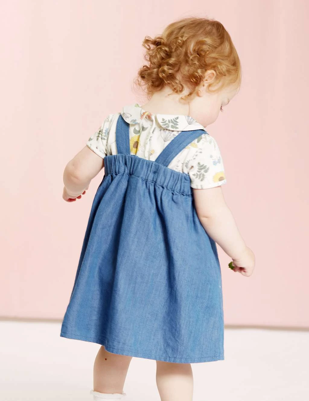 Frugi 2pc Organic Cotton Floral Outfit (0-4 Yrs) 3 Frugi 2pc Organic Cotton Floral Outfit (0-4 Yrs) - Image 3