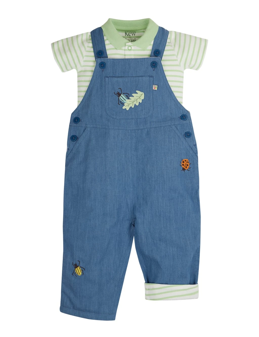 Frugi Organic Cotton Kew Gardens Outfit (0-4 Yrs) 1 Frugi Organic Cotton Kew Gardens Outfit (0-4 Yrs)