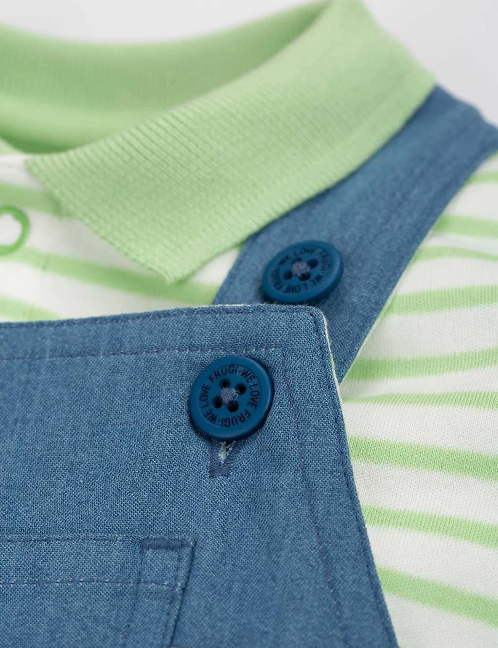 Frugi Organic Cotton Kew Gardens Outfit (0-4 Yrs) 3 Frugi Organic Cotton Kew Gardens Outfit (0-4 Yrs) - Image 3