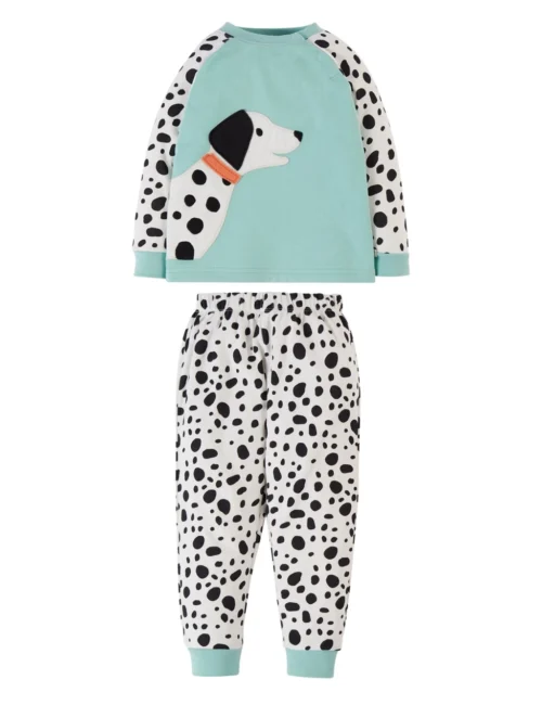 Frugi Organic Cotton Dalmatian Pyjamas (1.5-5 Yrs)