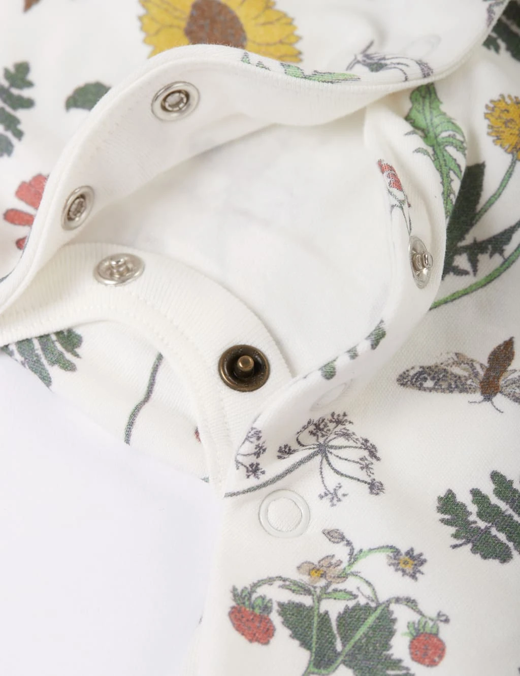 Frugi Organic Cotton Kew Gardens Sleepsuit (0-18 Mths) 3 Frugi Organic Cotton Kew Gardens Sleepsuit (0-18 Mths) - Image 3