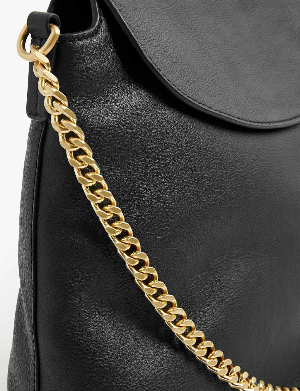 Leather Chain Strap Shoulder Bag 2 Leather Chain Strap Shoulder Bag - Image 2