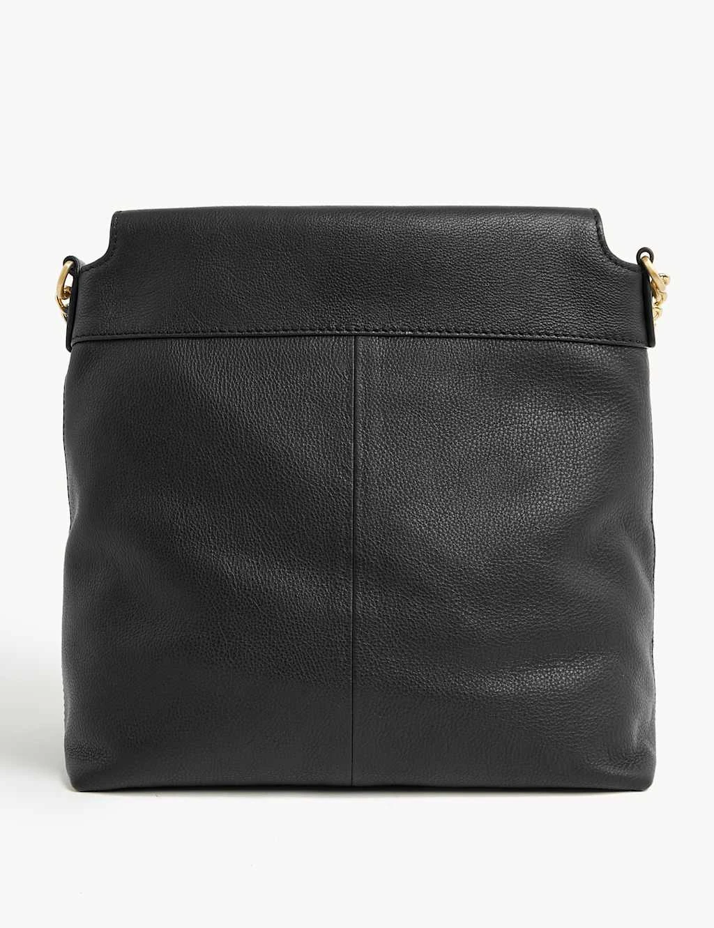 Leather Chain Strap Shoulder Bag 4 Leather Chain Strap Shoulder Bag - Image 4