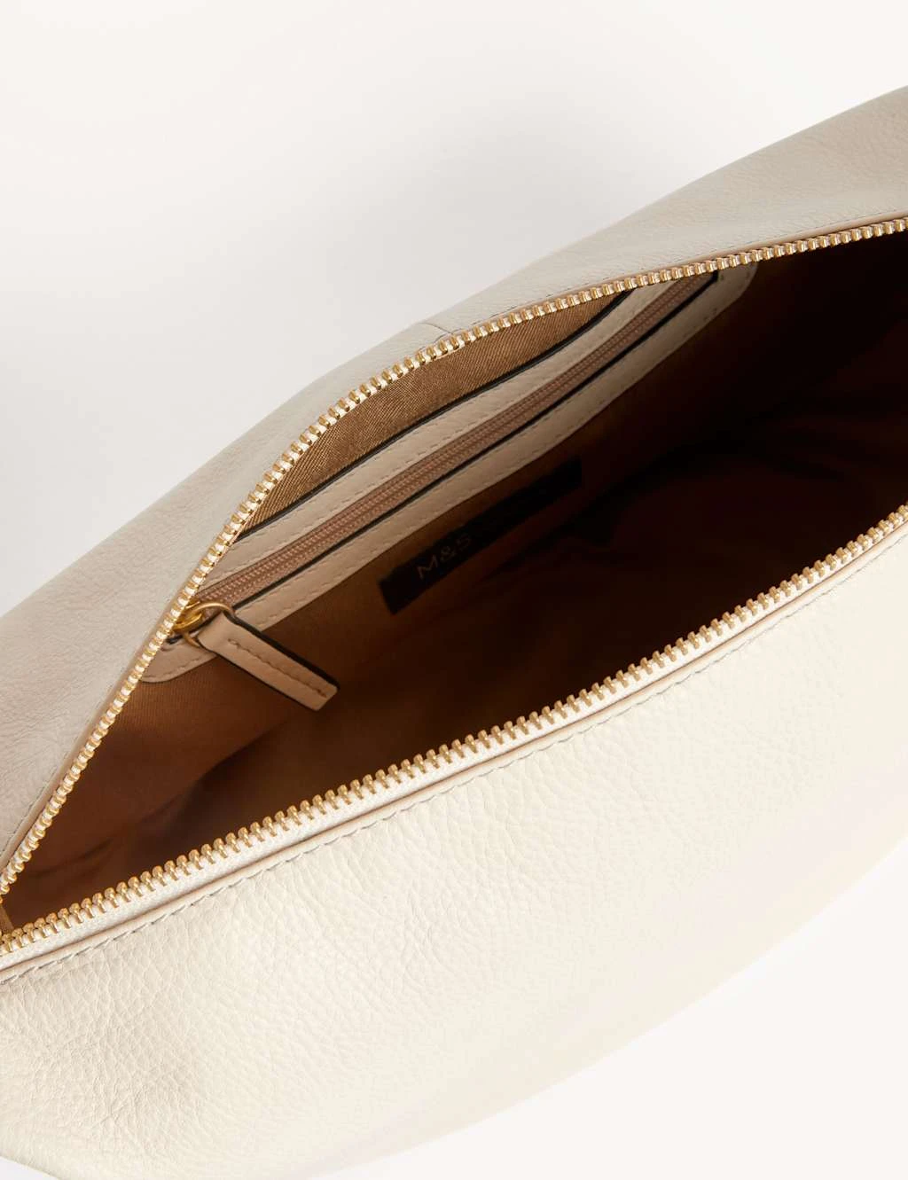 Leather Double Zip Cross Body Bag 3 Leather Double Zip Cross Body Bag - Image 3