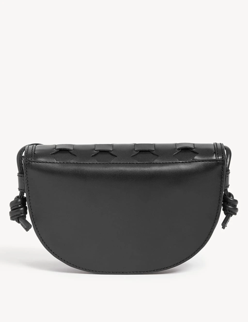 Leather Woven Saddle Bag 4 Leather Woven Saddle Bag - Image 4