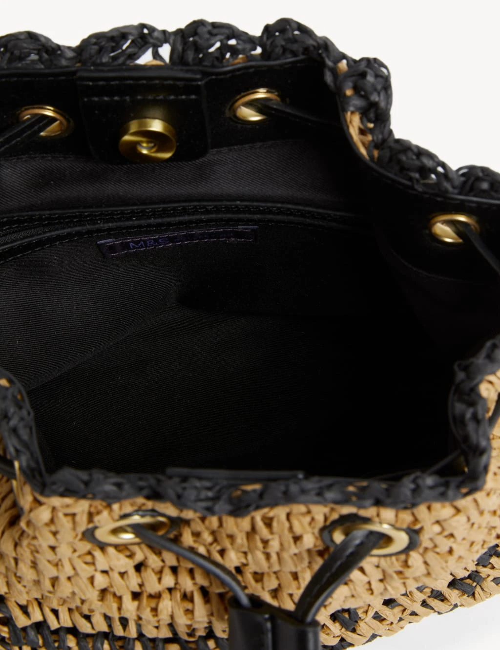 Straw Duffle Cross Body Bag 3 Straw Duffle Cross Body Bag - Image 3