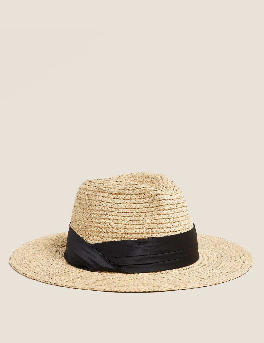 Straw Fedora Hat 1 Straw Fedora Hat