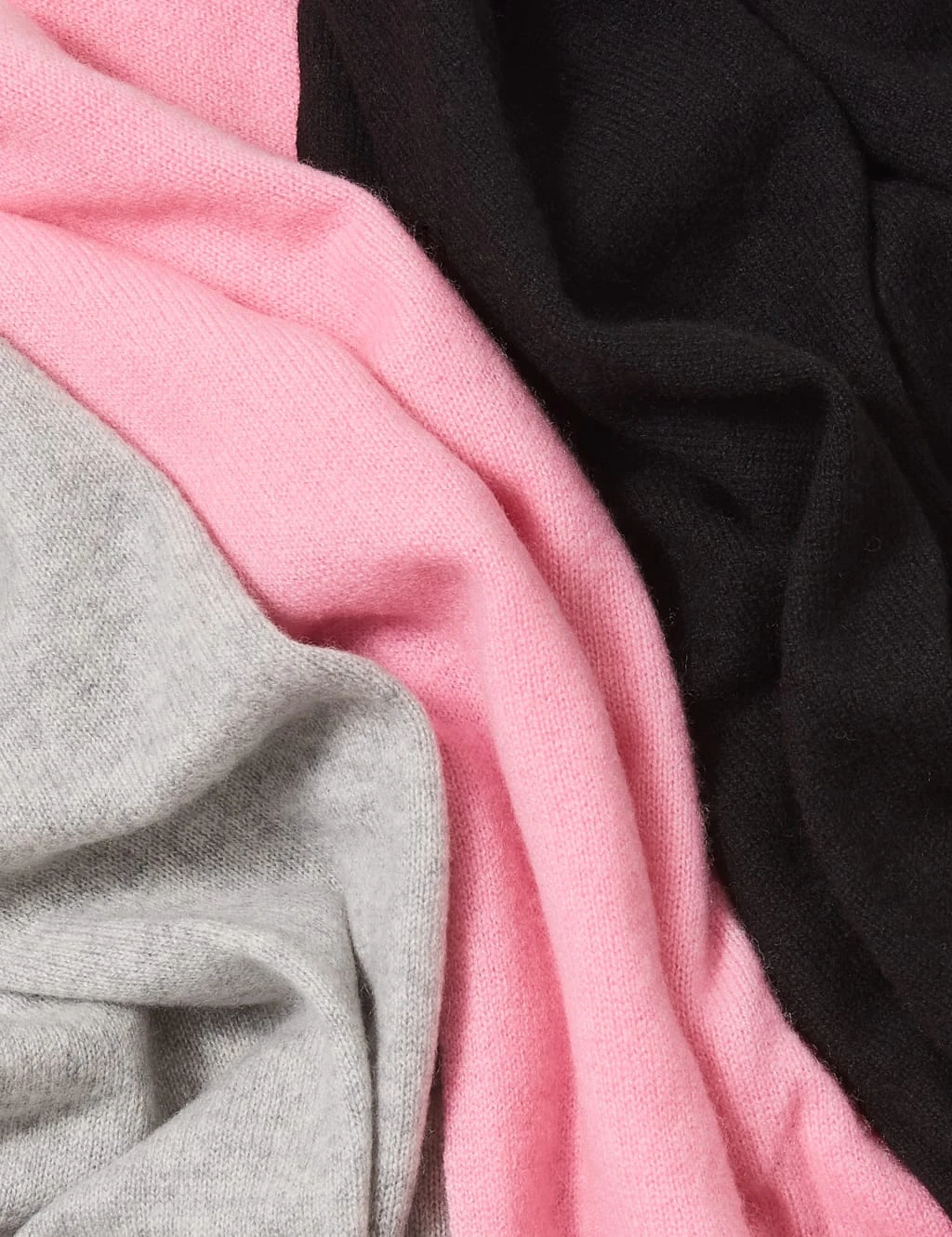 Pure Cashmere Knitted Scarf 4 Pure Cashmere Knitted Scarf - Image 4