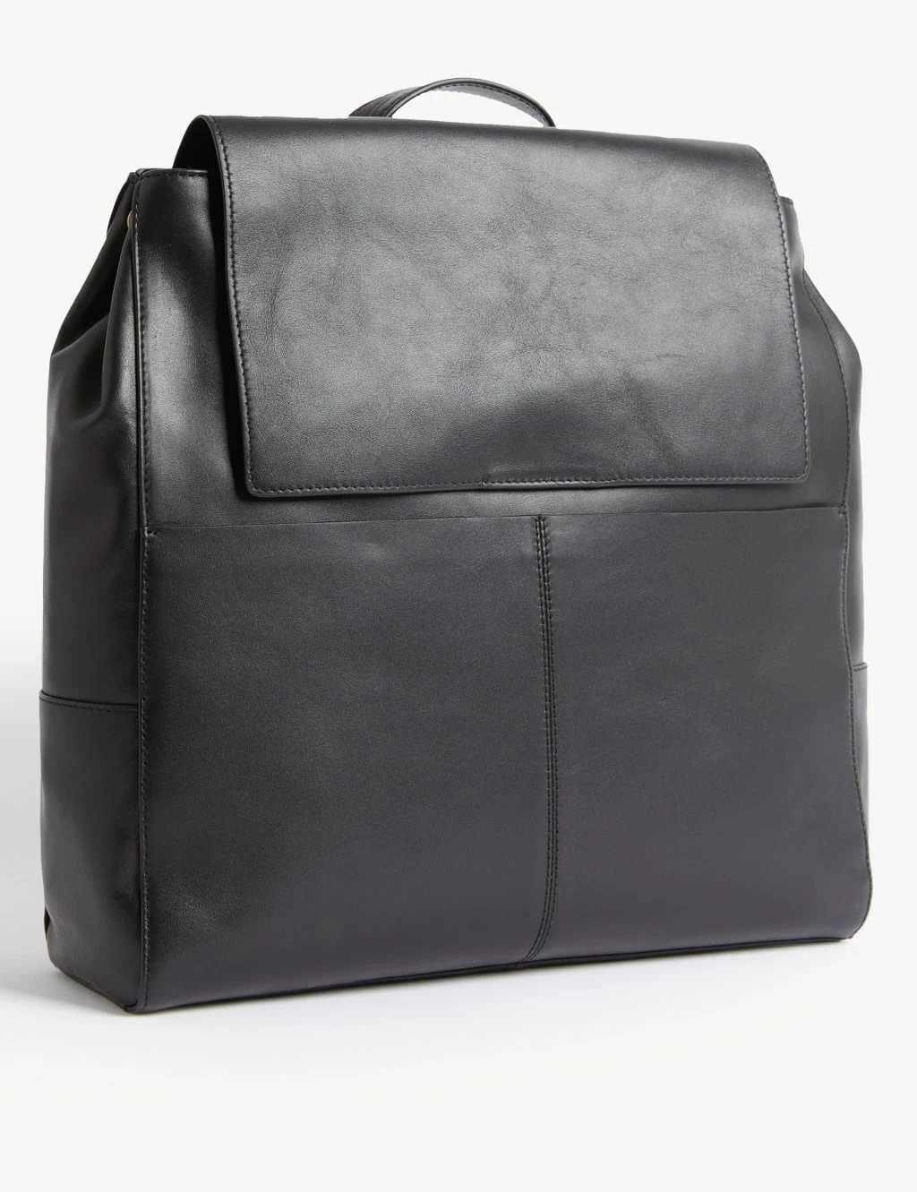 Leather Top Handle Backpack 1 Leather Top Handle Backpack