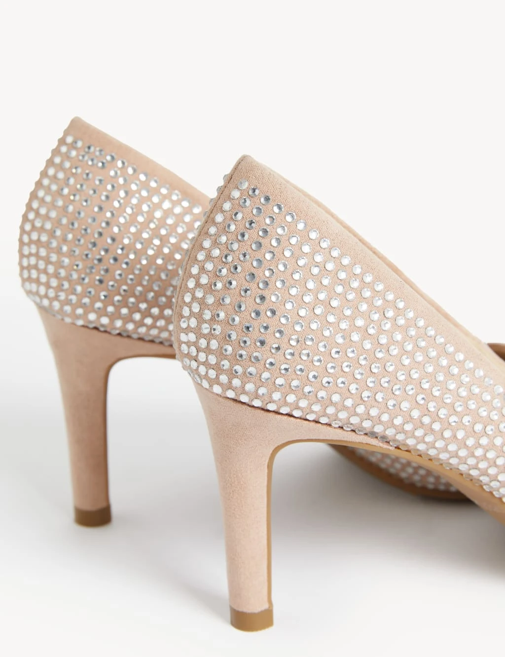 Sparkle Stiletto Heel Pointed Court Shoes 3 Sparkle Stiletto Heel Pointed Court Shoes - Image 3