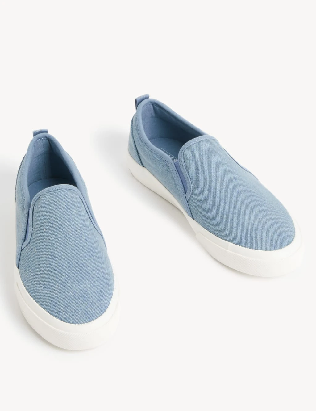 Canvas Slip On Trainers 2 Canvas Slip On Trainers - Image 2