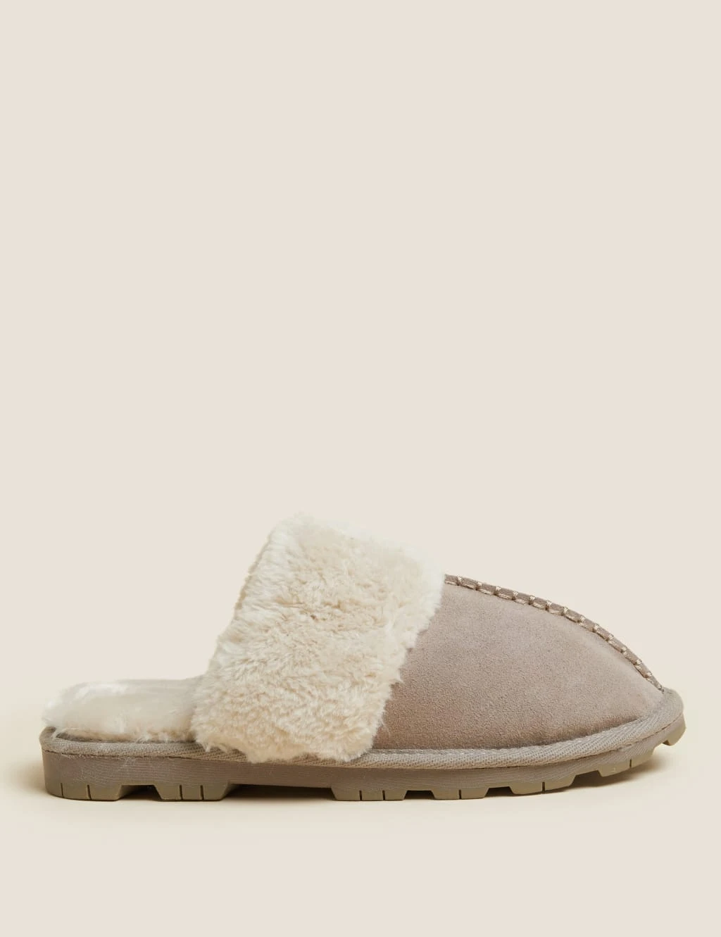 Suede Mule Slippers 1 Suede Mule Slippers