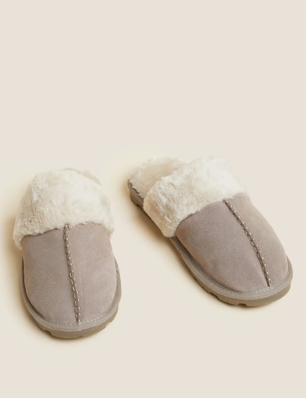 Suede Mule Slippers 2 Suede Mule Slippers - Image 2