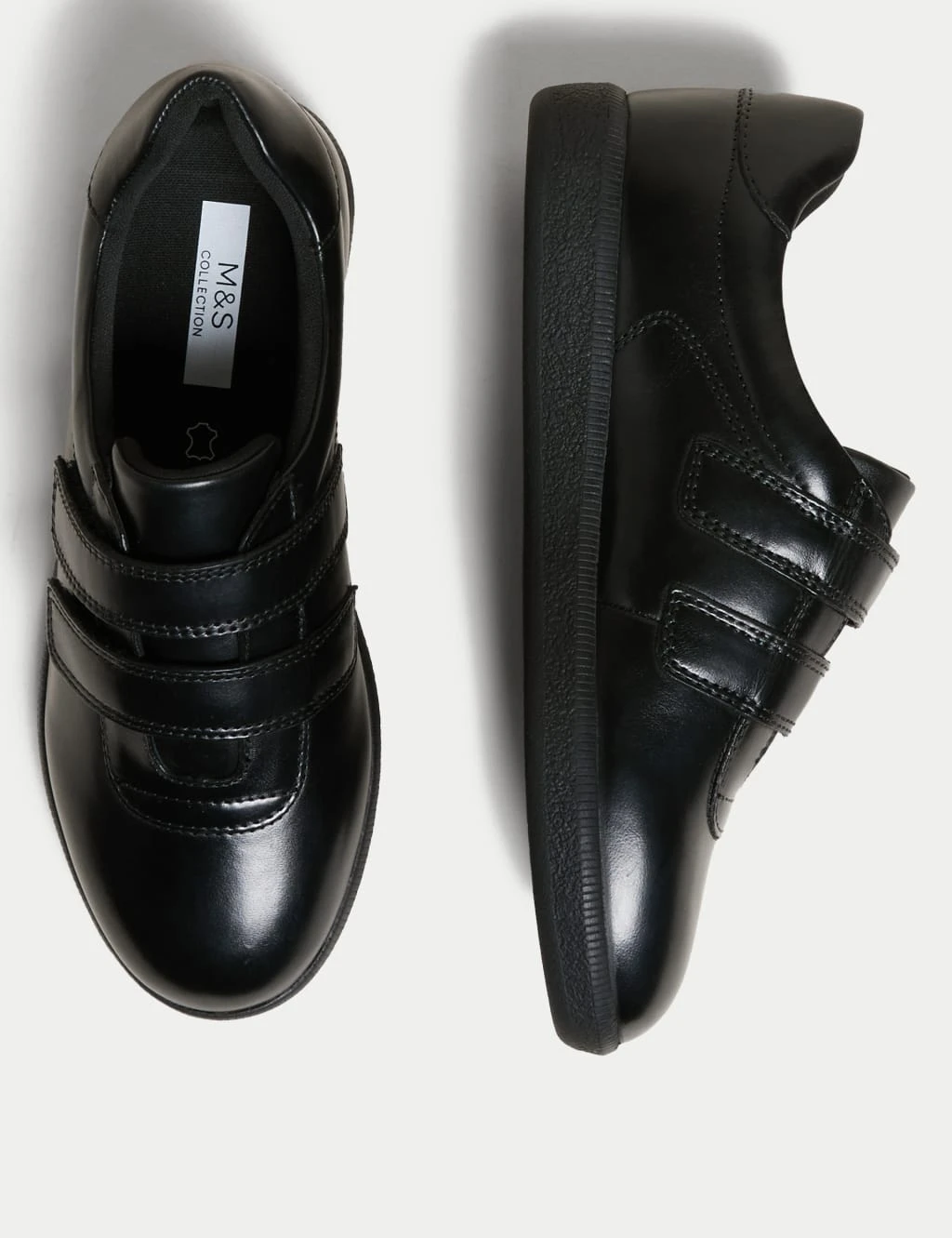 Leather Riptape Shoes 3 Leather Riptape Shoes - Image 3