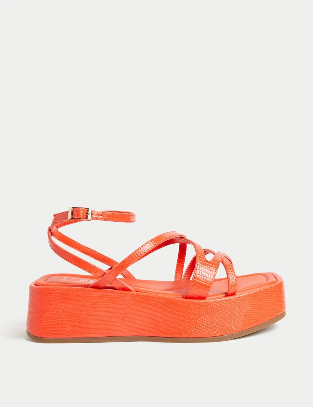 Strappy Flatform Sandals 1 Strappy Flatform Sandals