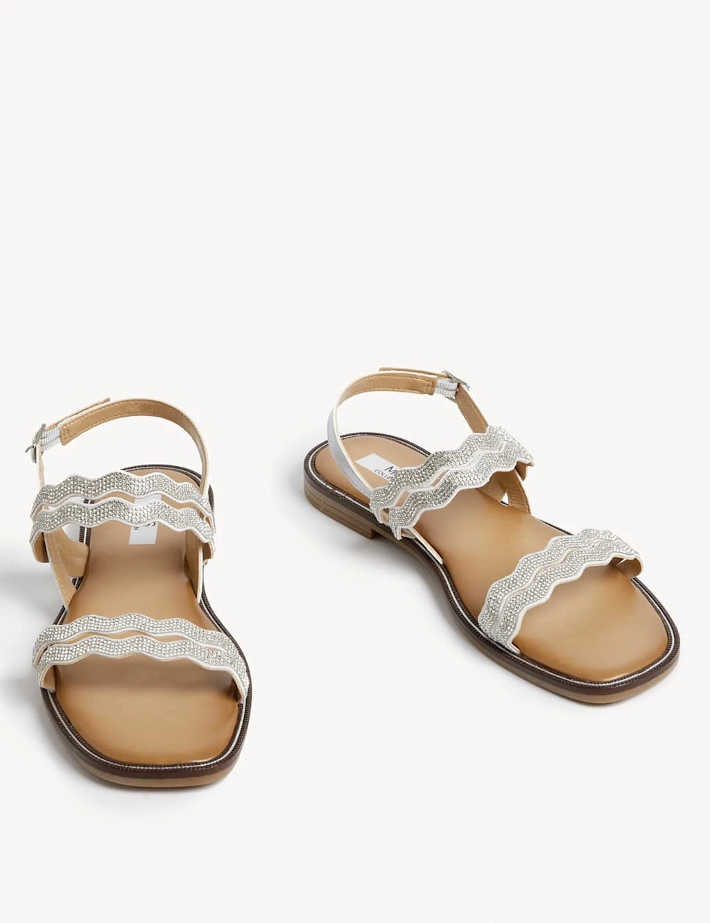 Sparkle Flat Sandals 2 Sparkle Flat Sandals - Image 2