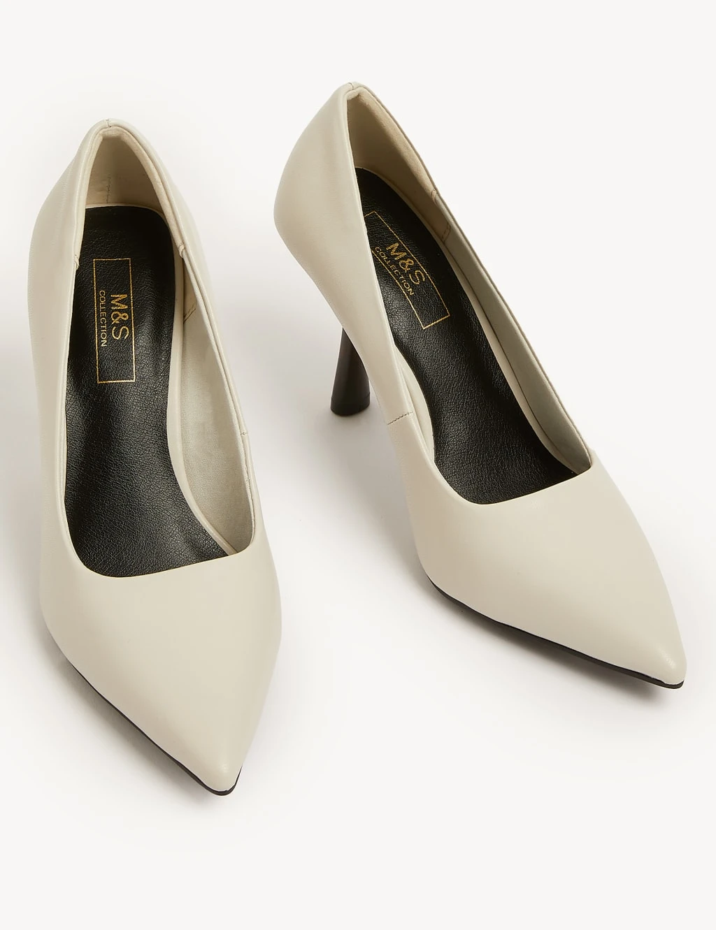 Statement Pointed Court Shoes 2 Statement Pointed Court Shoes - Image 2