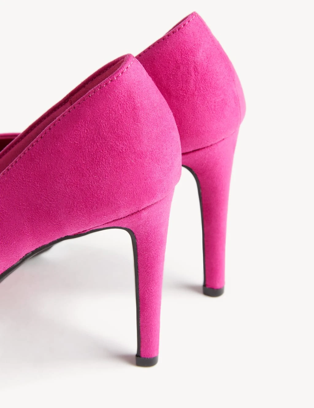 Slip On Platform Stiletto Heel Court Shoes 3 Slip On Platform Stiletto Heel Court Shoes - Image 3