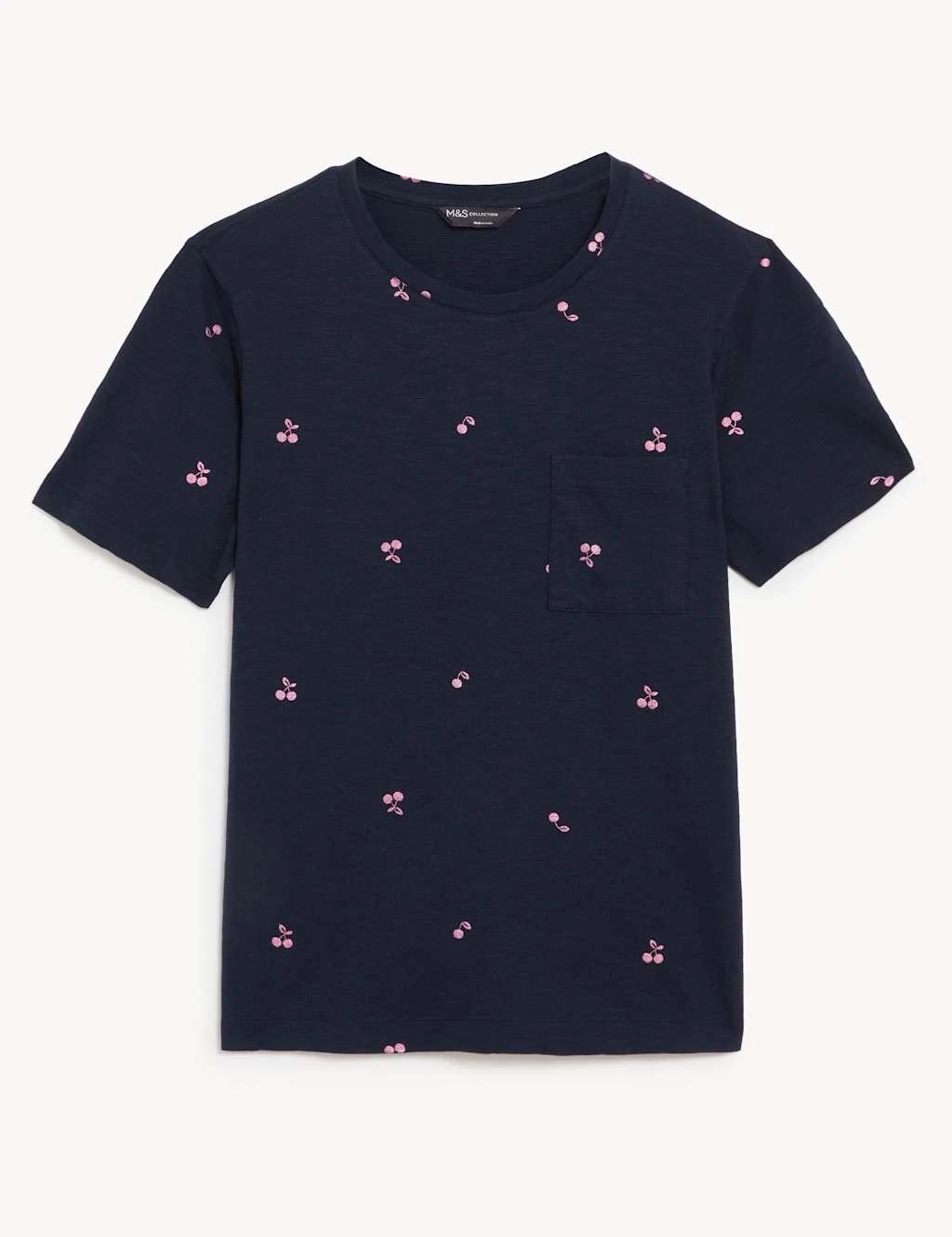 Pure Cotton Printed Pocket T-Shirt 2 Pure Cotton Printed Pocket T-Shirt - Image 2