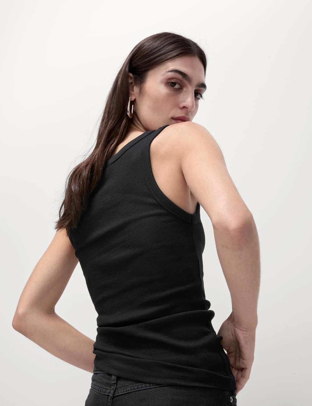 2pk Cotton Rich Ribbed Vests 4 2pk Cotton Rich Ribbed Vests - Image 4