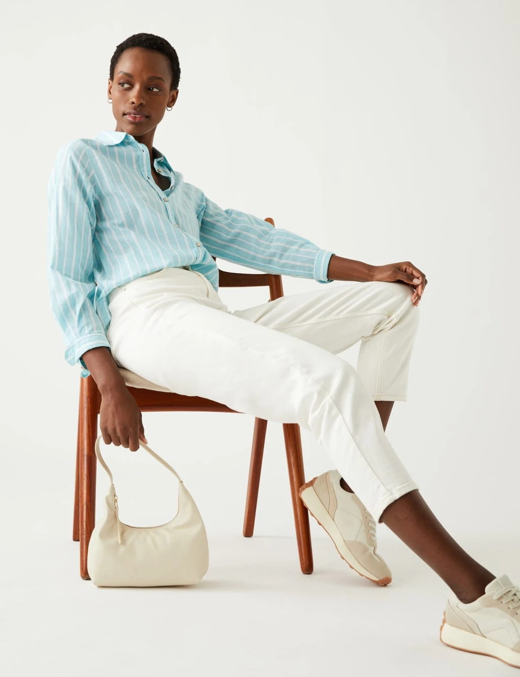 Pure Cotton Striped Regular Fit Shirt 1 Pure Cotton Striped Regular Fit Shirt