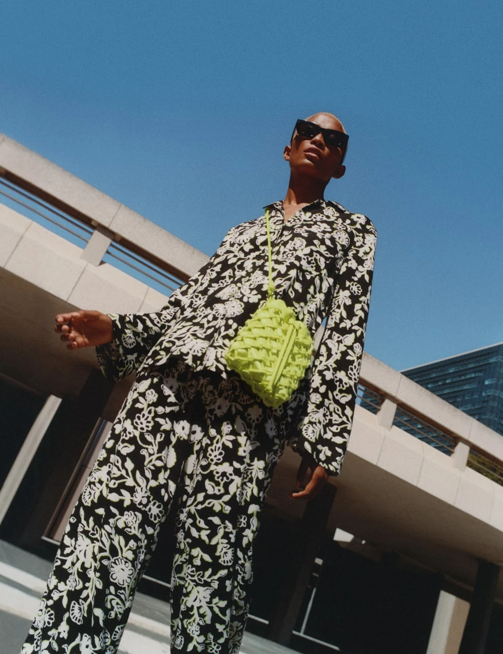 Floral Collared Relaxed Shirt 5 Floral Collared Relaxed Shirt - Image 5