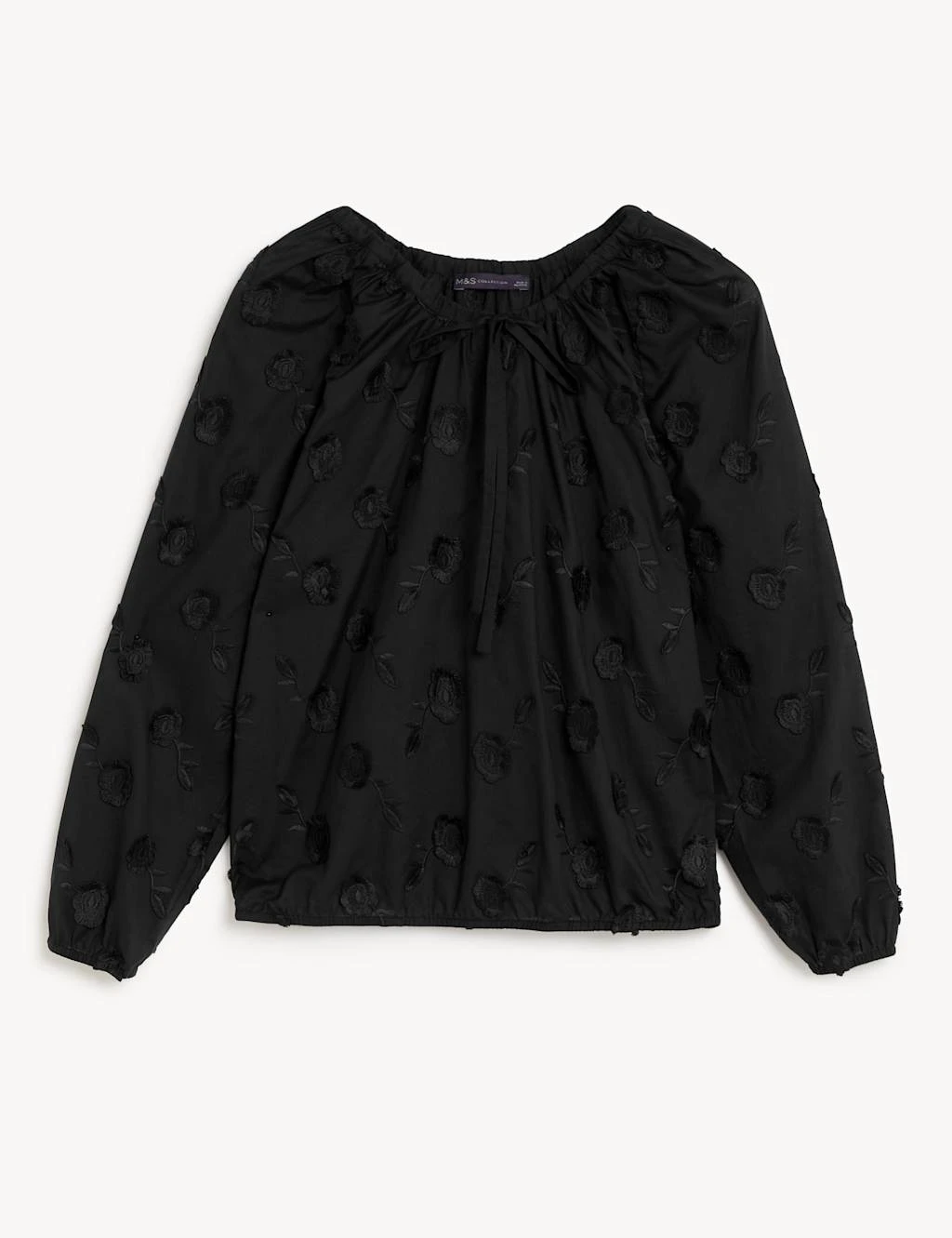 Pure Cotton Embroidered Blouse 2 Pure Cotton Embroidered Blouse - Image 2