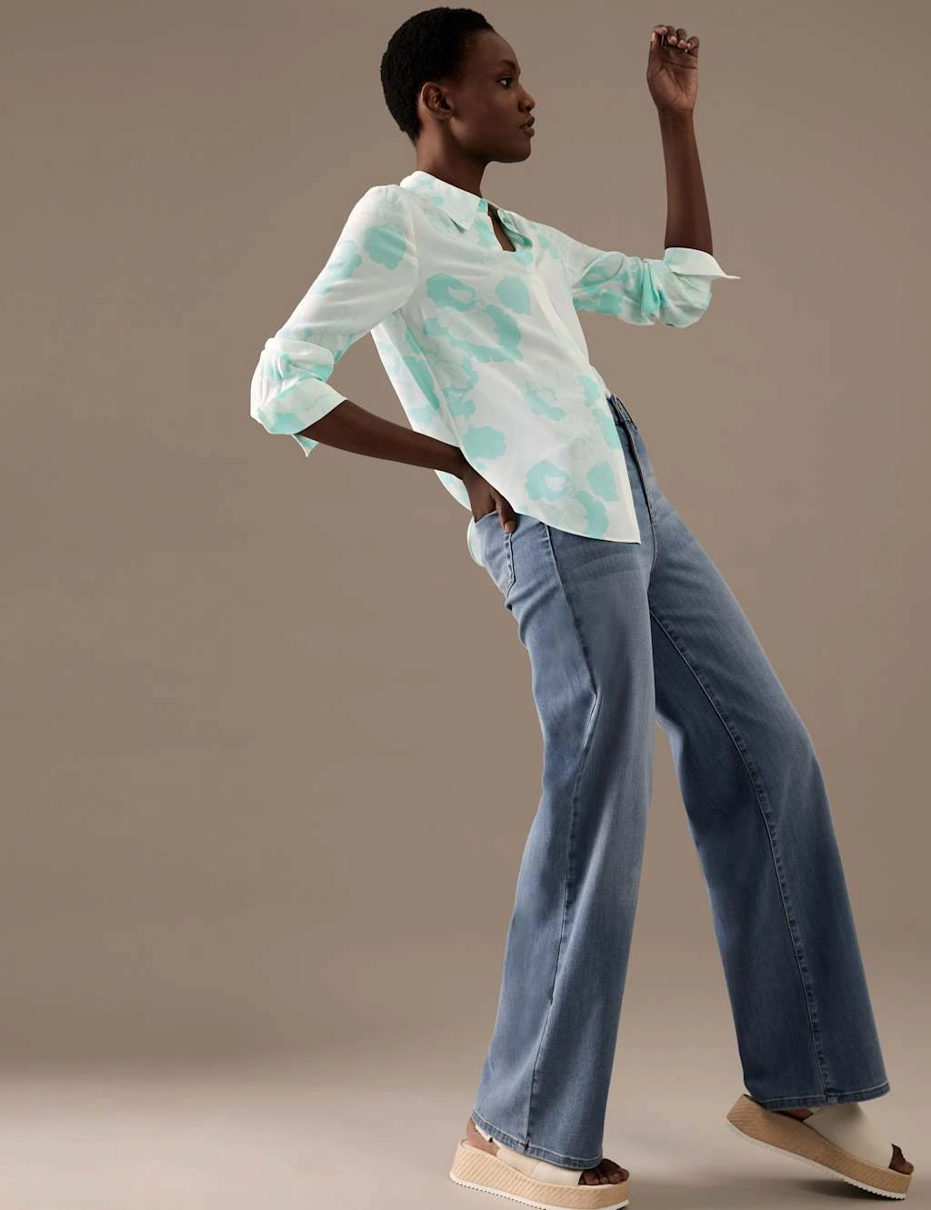 Pure Silk Printed Shirt 3 Pure Silk Printed Shirt - Image 3