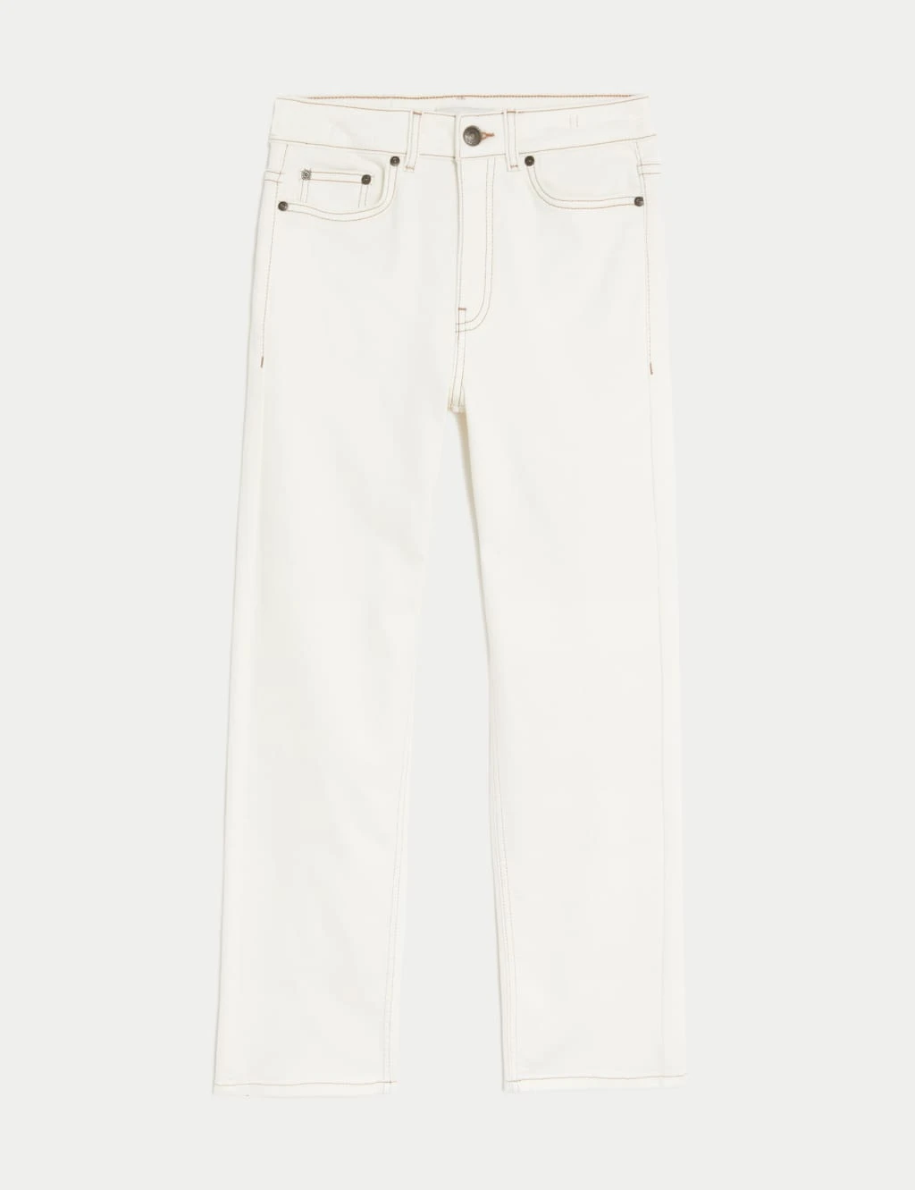 Luxury Straight Leg Ankle Grazer Jeans 1 Luxury Straight Leg Ankle Grazer Jeans