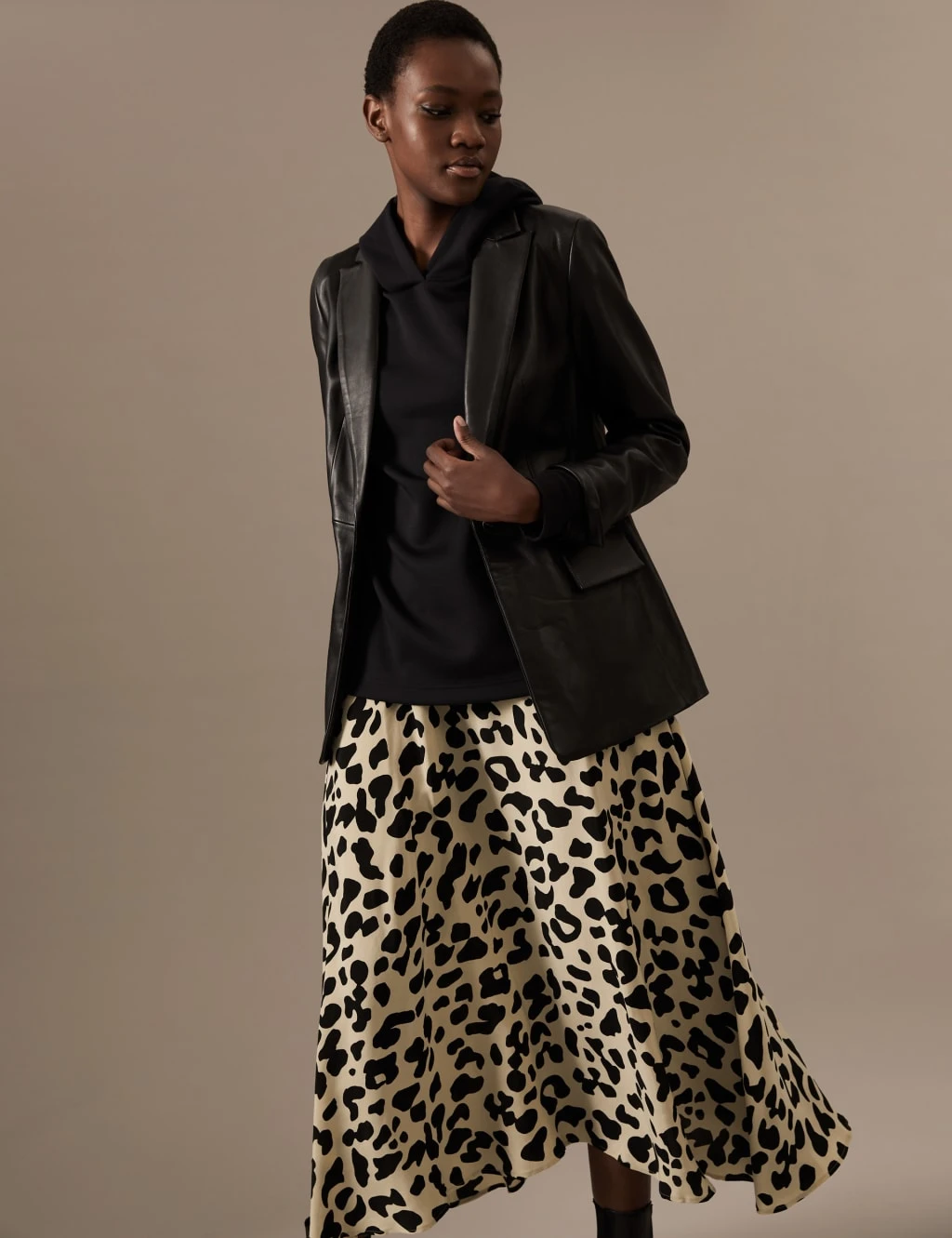 Animal Print Midaxi A-Line Skirt 3 Animal Print Midaxi A-Line Skirt - Image 3