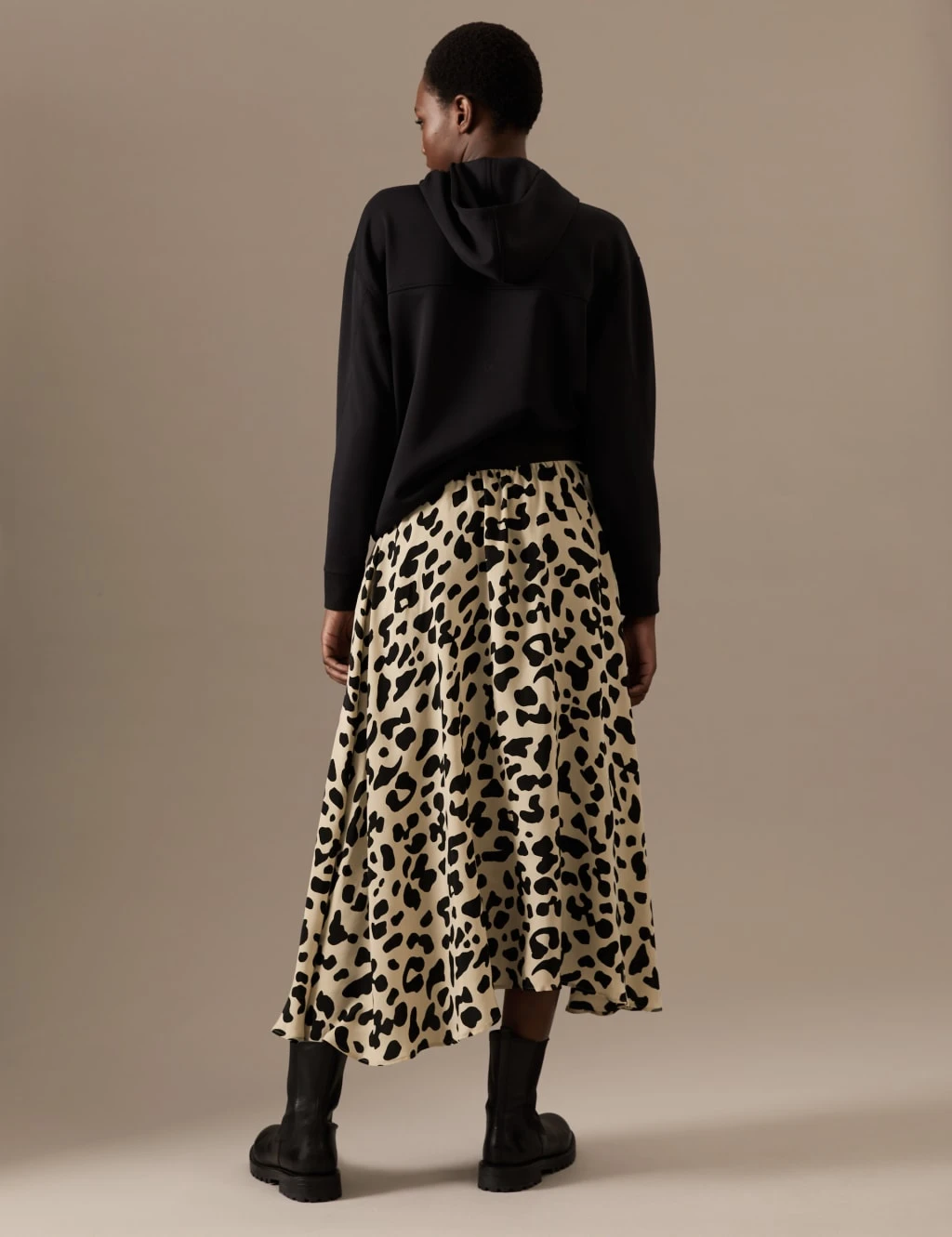 Animal Print Midaxi A-Line Skirt 4 Animal Print Midaxi A-Line Skirt - Image 4