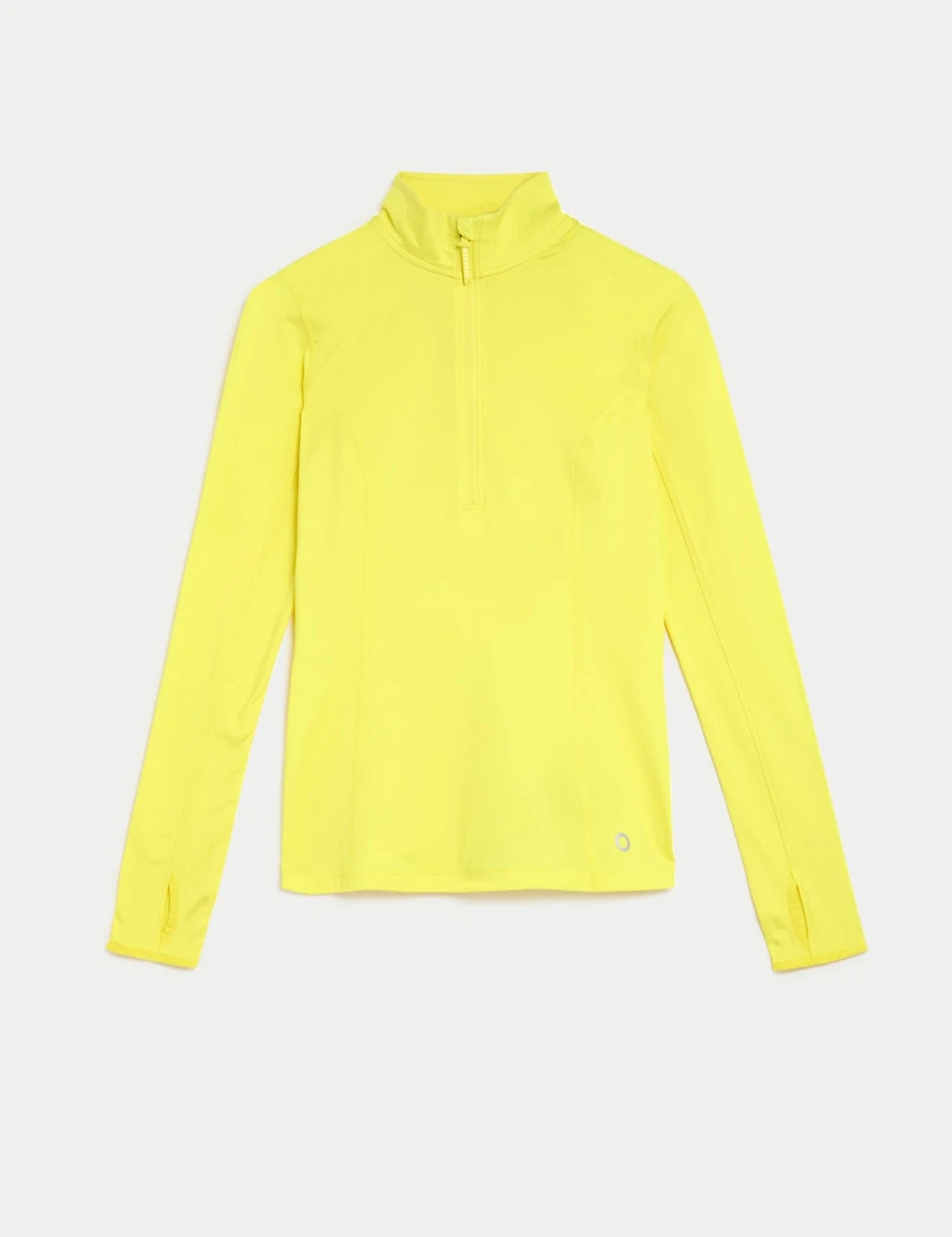 Funnel Neck Half Zip Running Top 2 Funnel Neck Half Zip Running Top - Image 2