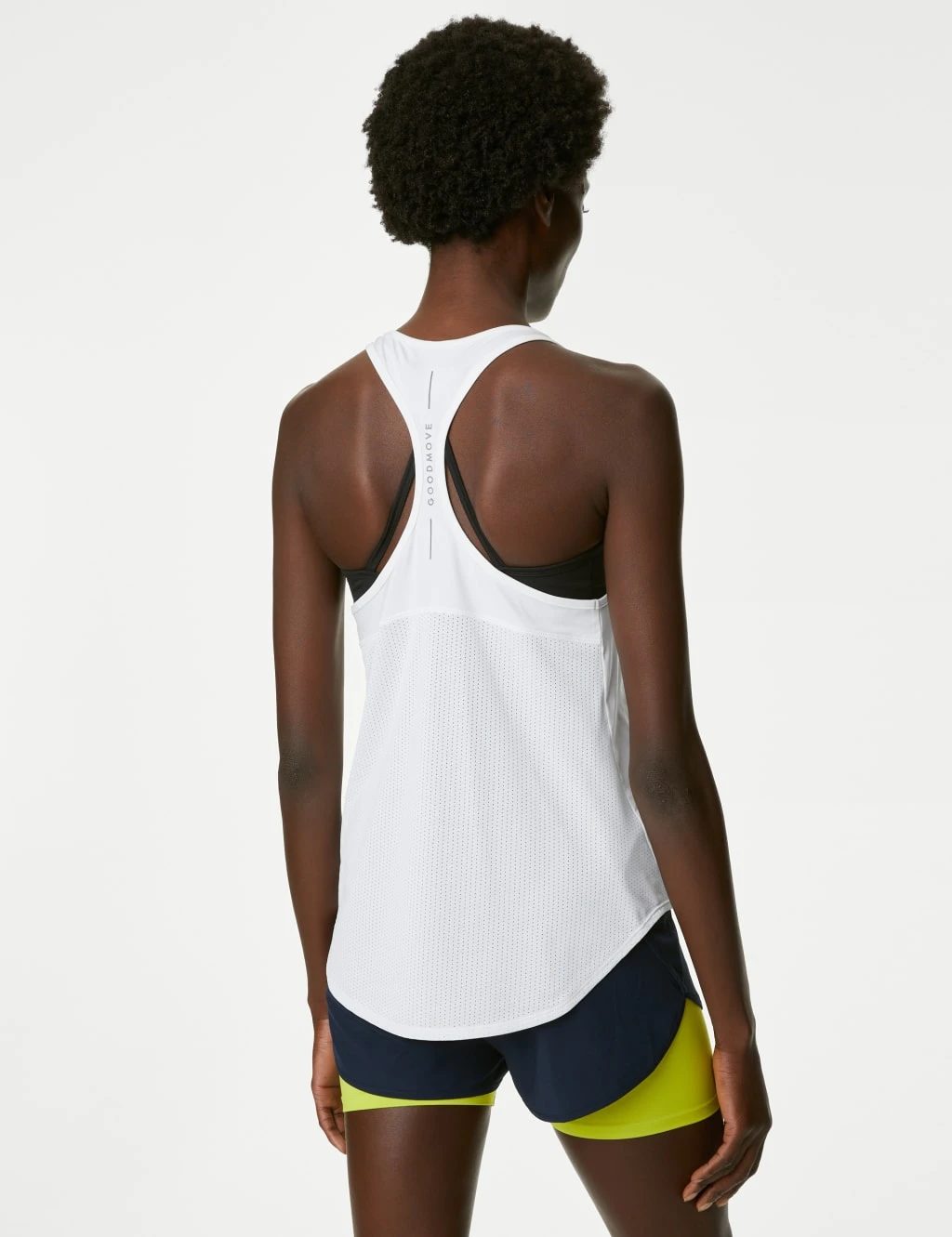 Scoop Neck Racer Back Running Vest Top 5 Scoop Neck Racer Back Running Vest Top - Image 5