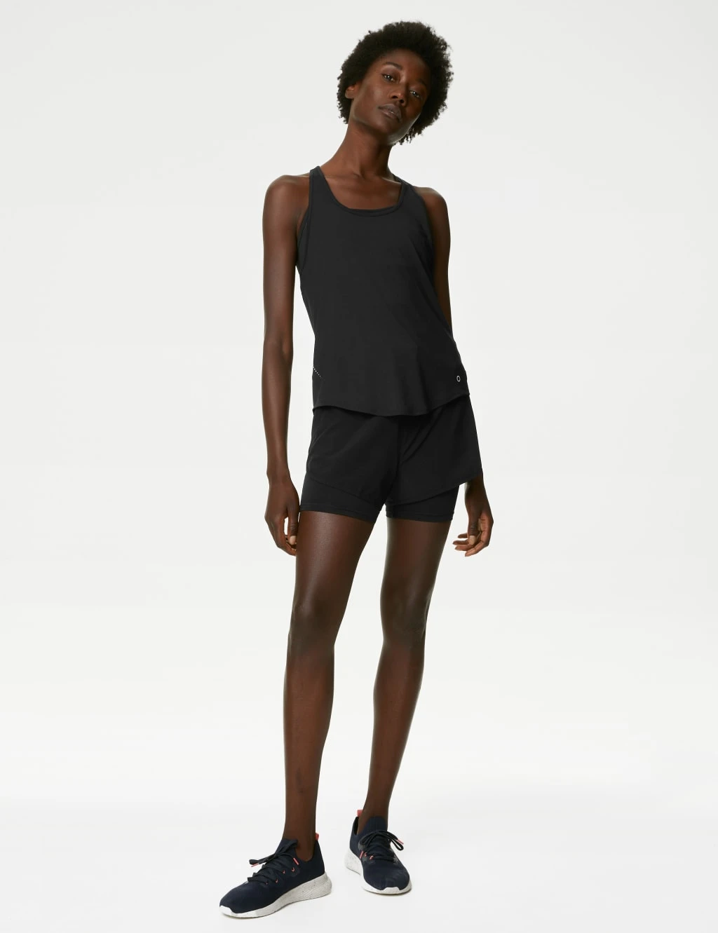 Woven Layered Gym Shorts 1 Woven Layered Gym Shorts