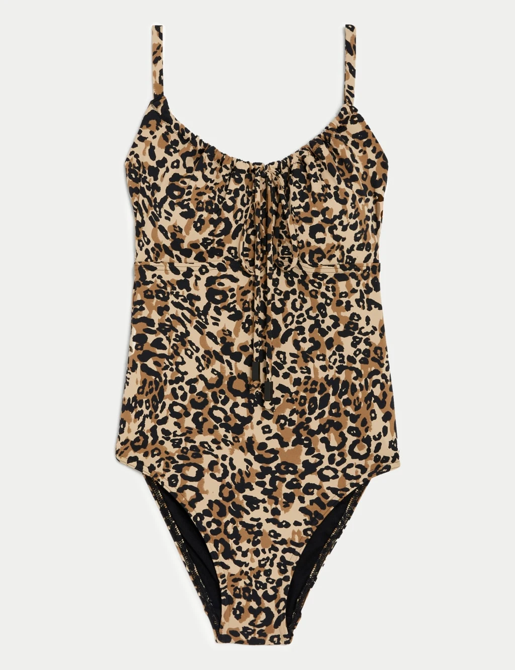 Floral Padded Scoop Neck Swimsuit 2 Floral Padded Scoop Neck Swimsuit - Image 2