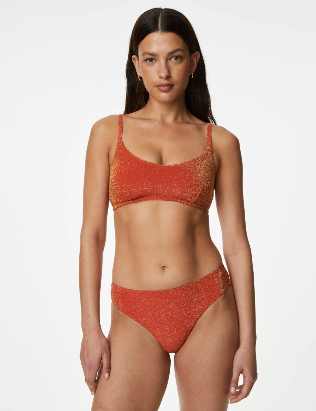 Sparkle High Leg Bikini Bottoms 3 Sparkle High Leg Bikini Bottoms - Image 3