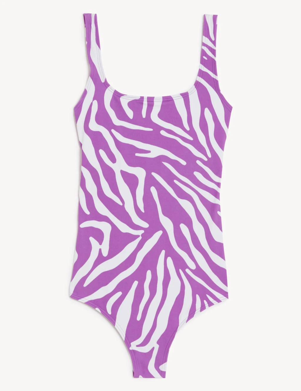 Printed Scoop Neck Plunge Swimsuit 2 Printed Scoop Neck Plunge Swimsuit - Image 2