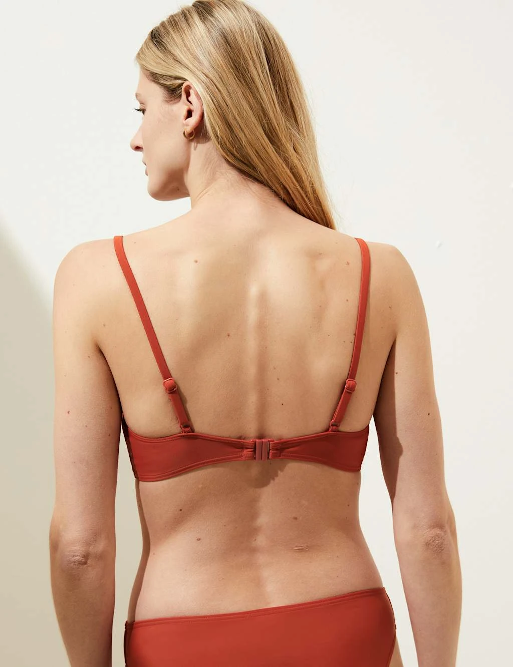 Padded Ring Detail Plunge Bikini Top 4 Padded Ring Detail Plunge Bikini Top - Image 4