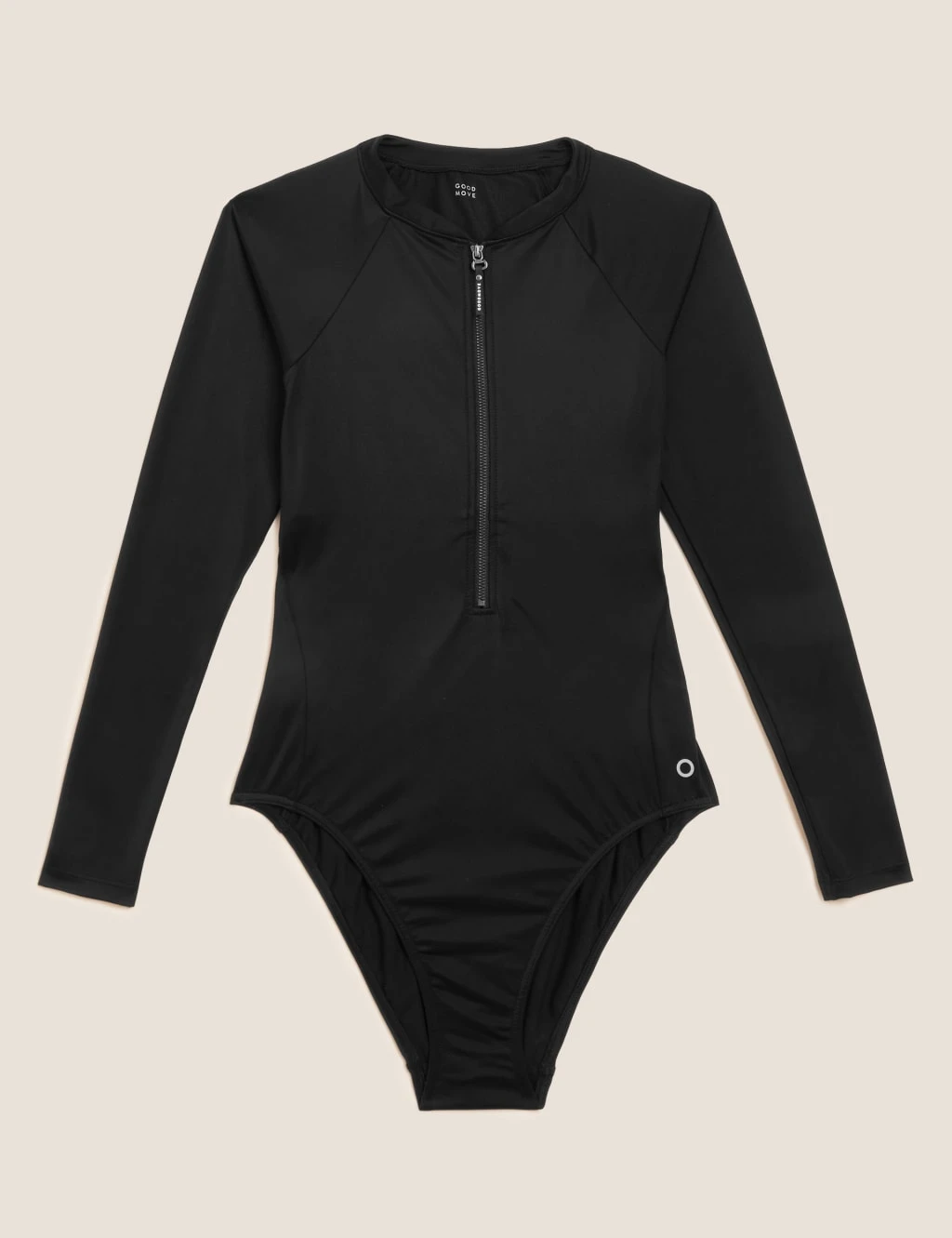 Zip Up Long Sleeve Swimsuit 2 Zip Up Long Sleeve Swimsuit - Image 2