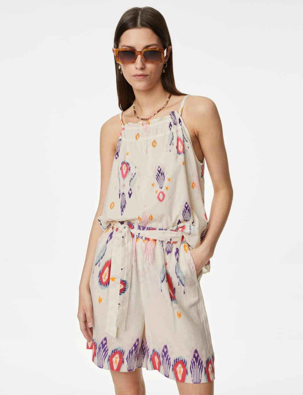 Pure Cotton Printed Cami Top 1 Pure Cotton Printed Cami Top