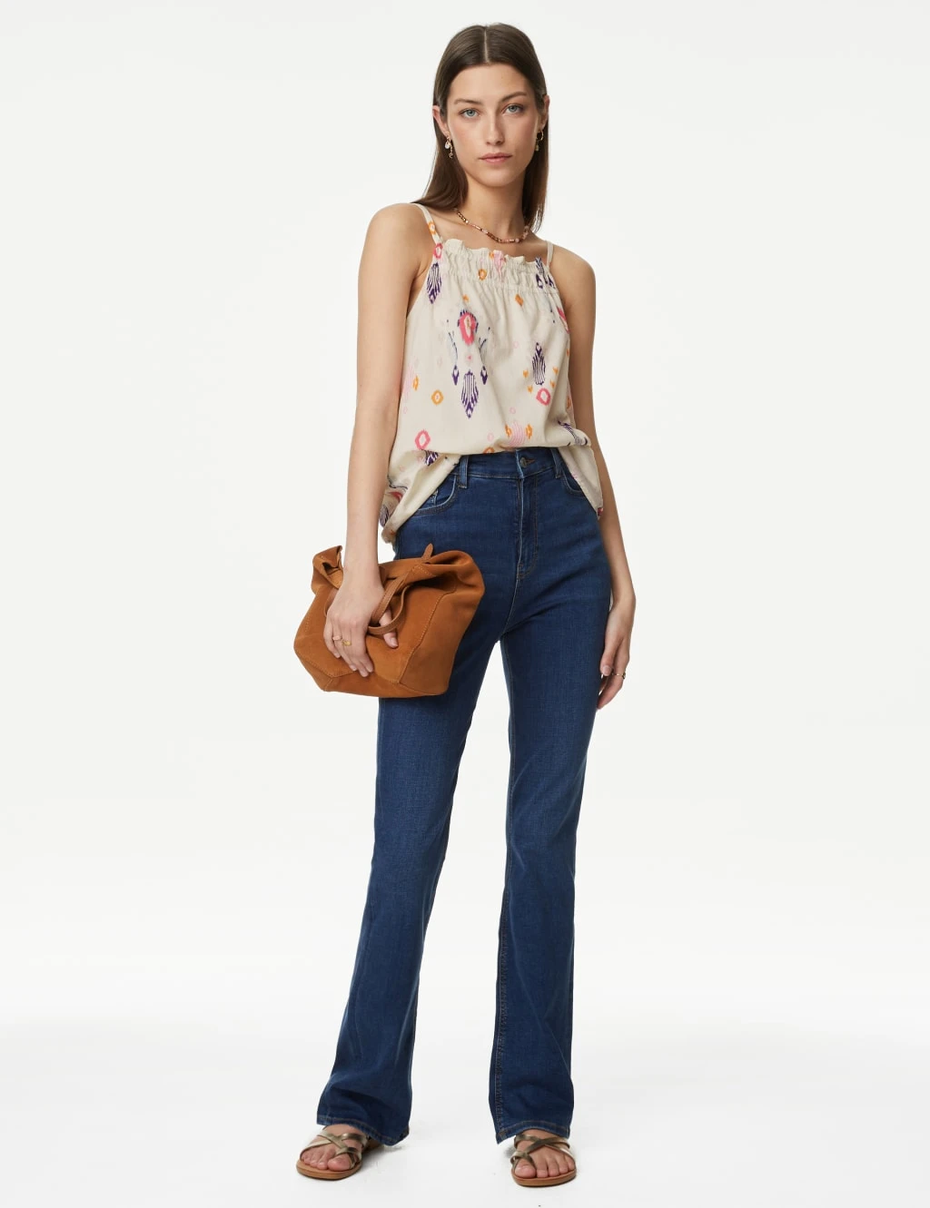 Pure Cotton Printed Cami Top 3 Pure Cotton Printed Cami Top - Image 3