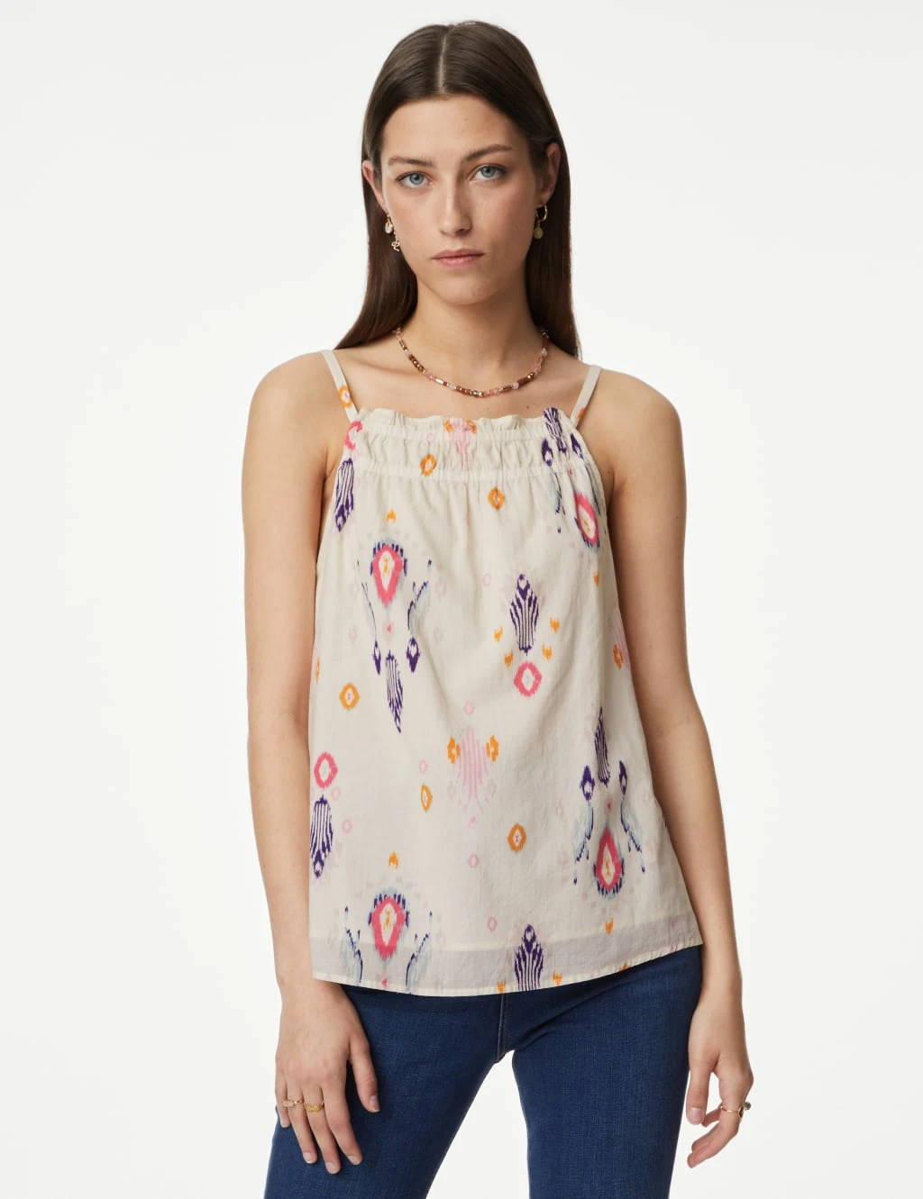 Pure Cotton Printed Cami Top 4 Pure Cotton Printed Cami Top - Image 4