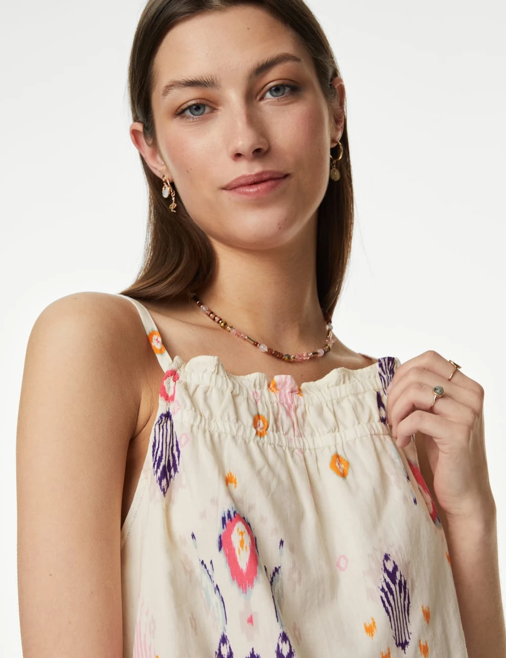Pure Cotton Printed Cami Top 5 Pure Cotton Printed Cami Top - Image 5