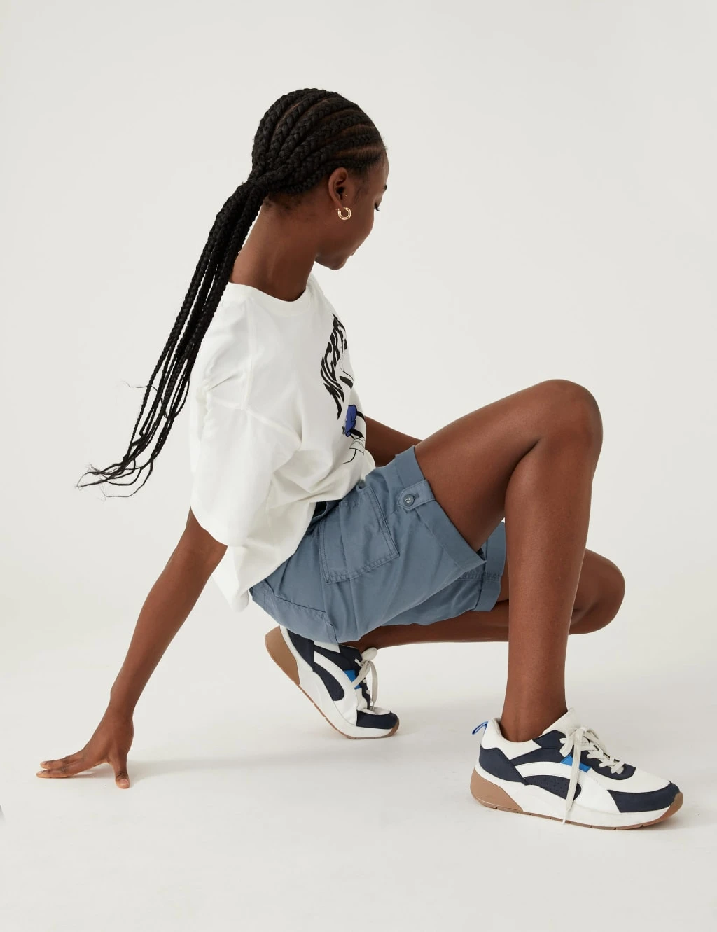 Tencel™ Rich Cargo Tea Dyed Shorts 1 Tencel™ Rich Cargo Tea Dyed Shorts