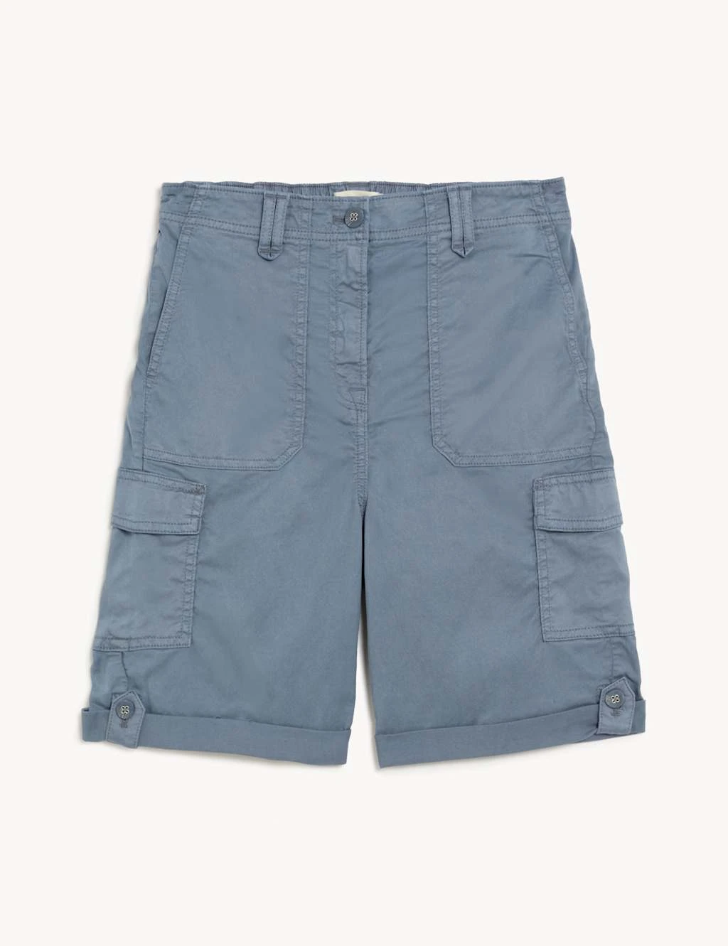 Tencel™ Rich Cargo Tea Dyed Shorts 2 Tencel™ Rich Cargo Tea Dyed Shorts - Image 2