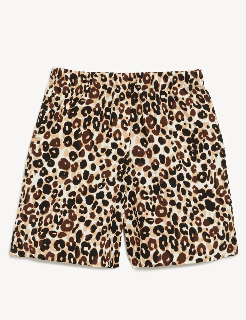 Animal Print High Waisted Shorts 2 Animal Print High Waisted Shorts - Image 2