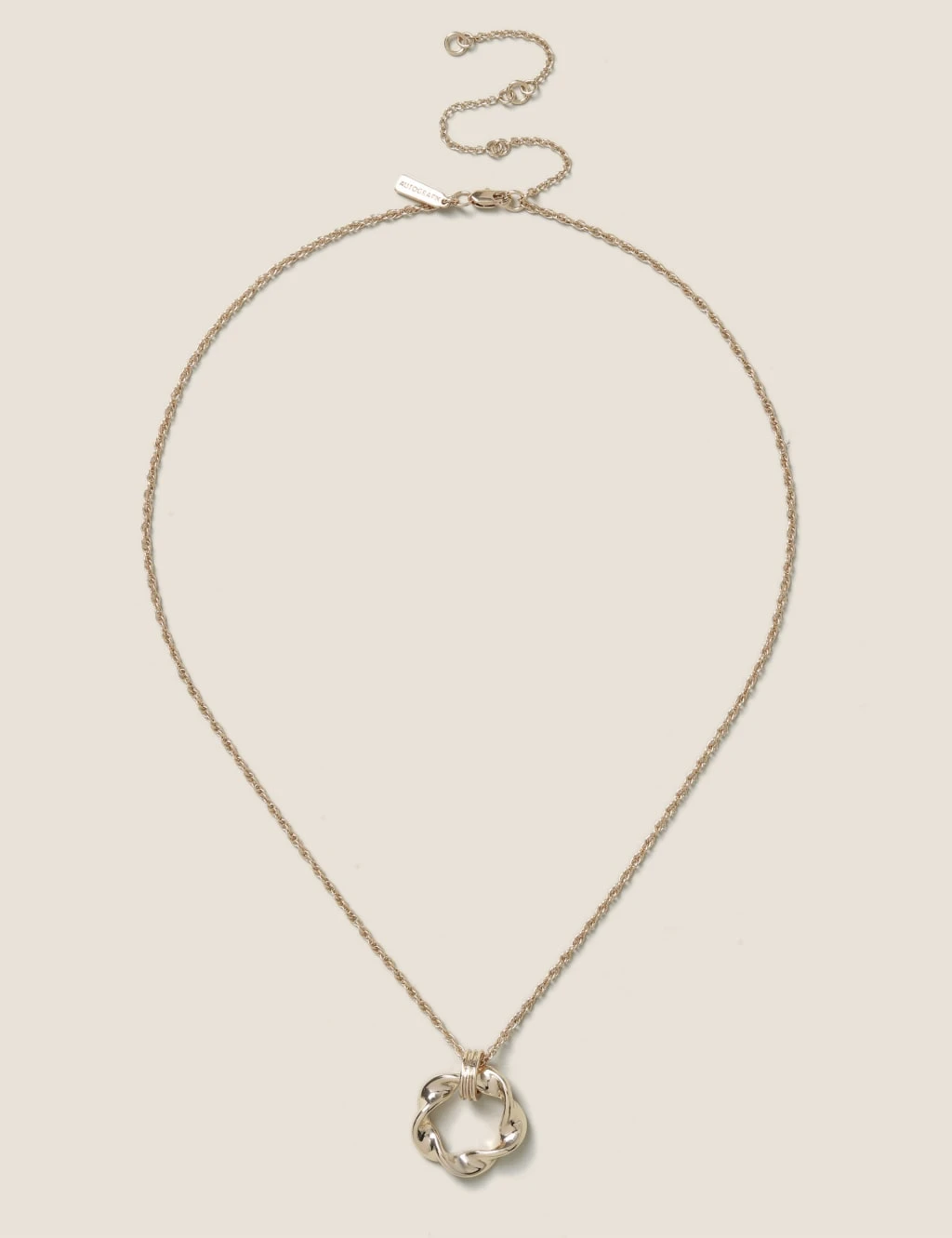 Autograph Circle Pendant Necklace 1 Autograph Circle Pendant Necklace