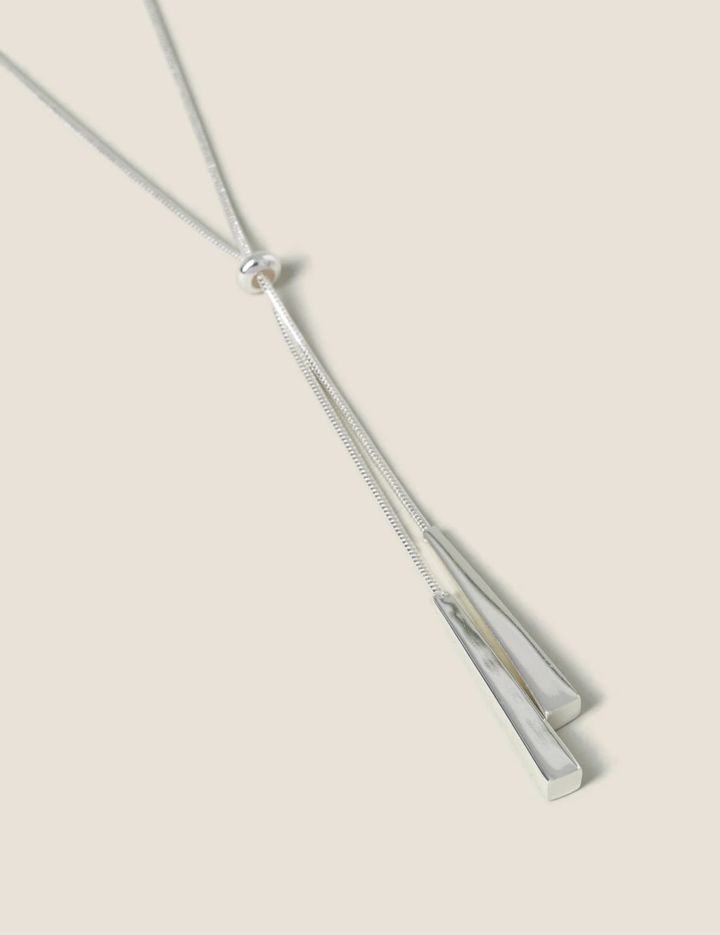 Sleek Y Lariat Necklace 3 Sleek Y Lariat Necklace - Image 3
