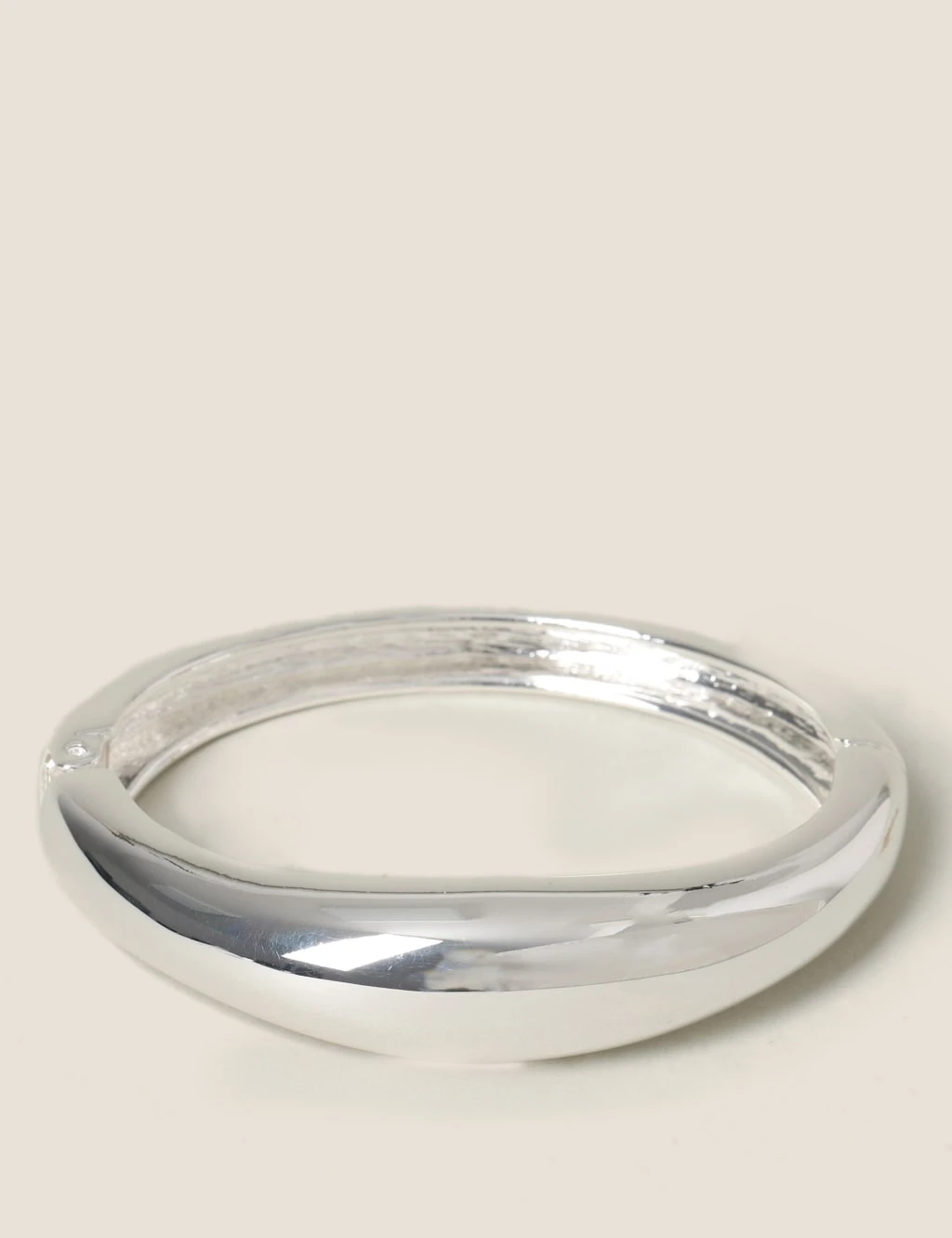 Chunky Silver Bangle 1 Chunky Silver Bangle