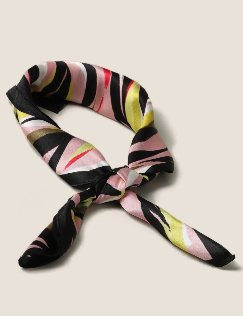 Autograph Silk Zebra Hair Scarf 2 Autograph Silk Zebra Hair Scarf - Image 2